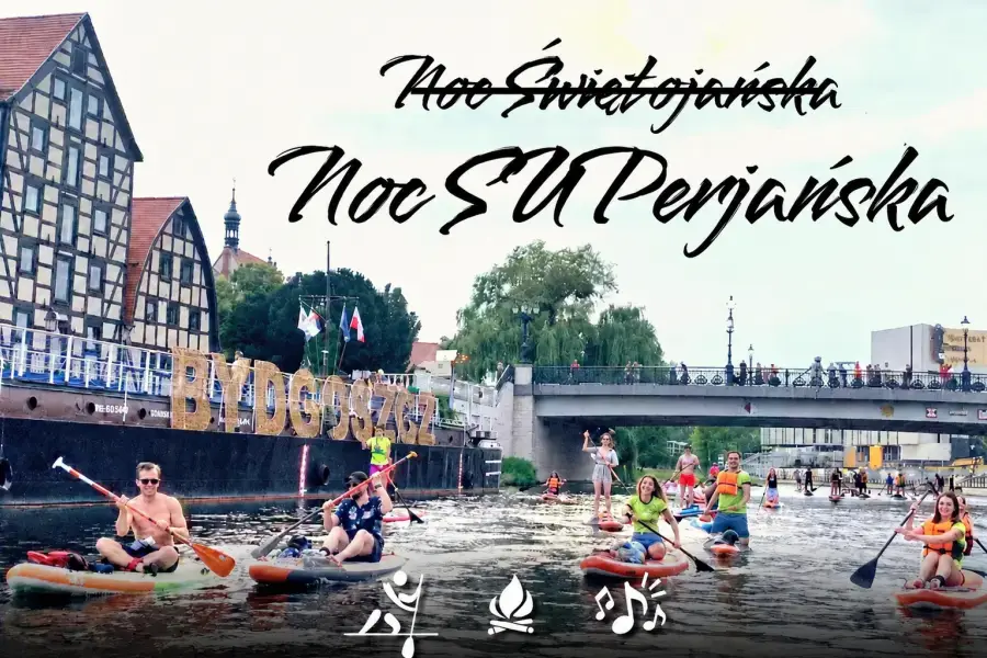 Noc SUPerjańska 2027 — SUP, Wyspa Młyńska w Bydgoszczy