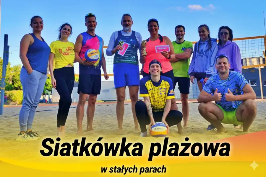 Siatkówka Plażowa w stałych parach - miksty
