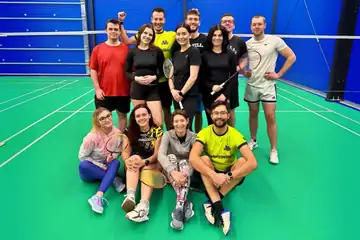 Półchillowe badmintonowanie